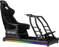 Thermaltake GR500 Racing Simulator Cockpit Sim Rig mit Rennsitz in Schwarz - Bild 1