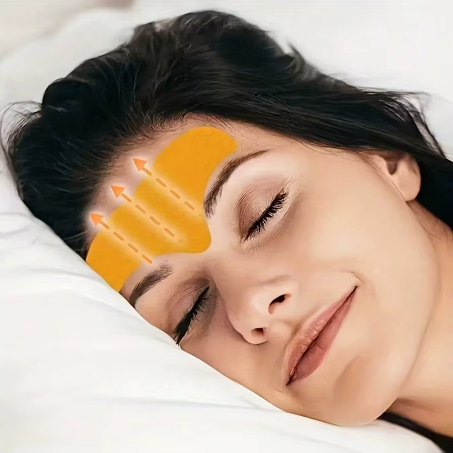 Stirn- und Augenfaltenpflaster mit Kollagen, 30 Stück, Unisex - Bild 3