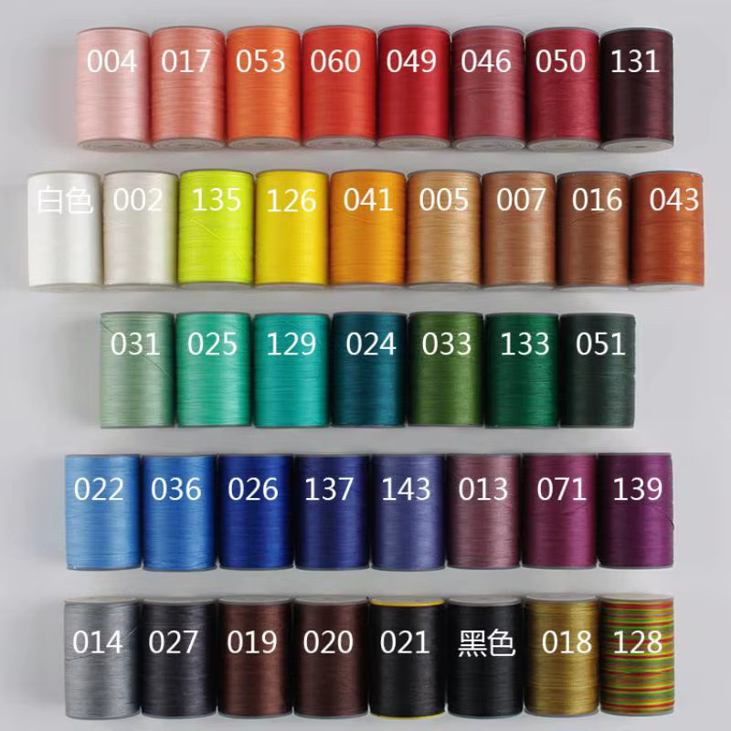 Runder Wachsfaden aus Leder für Handarbeit und DIY-Projekte in Multicolour - Bild 1