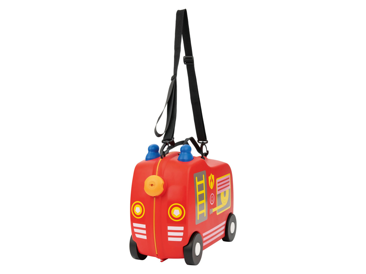 LUPILU Kinder Koffer zum Draufsitzen Feuerwehr - Bild 3