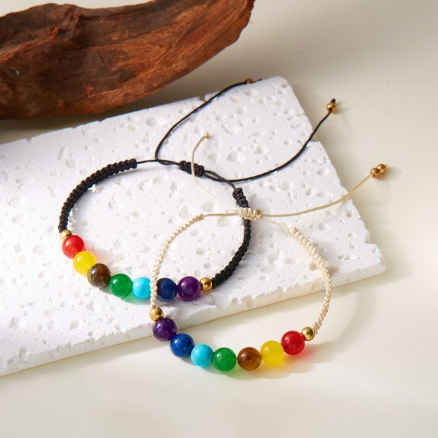 RINHOO FRIENDSHIP Armband, Kristall, Bunt, Unisex - Bild 1