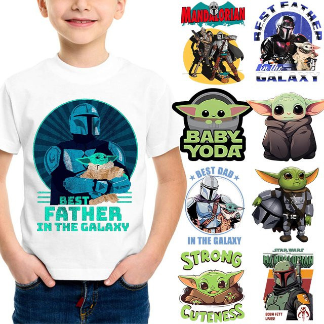 TAKARA TOMY Star Wars Transferaufkleber, Anime Cartoon, Aufbügelbare Aufnäher - Bild 1