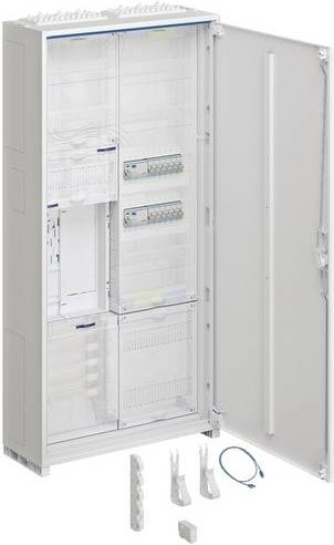 Hager ZB32ET215W3 Verteilerkasten Aufputz Komplettschrank in Weiß - Bild 1