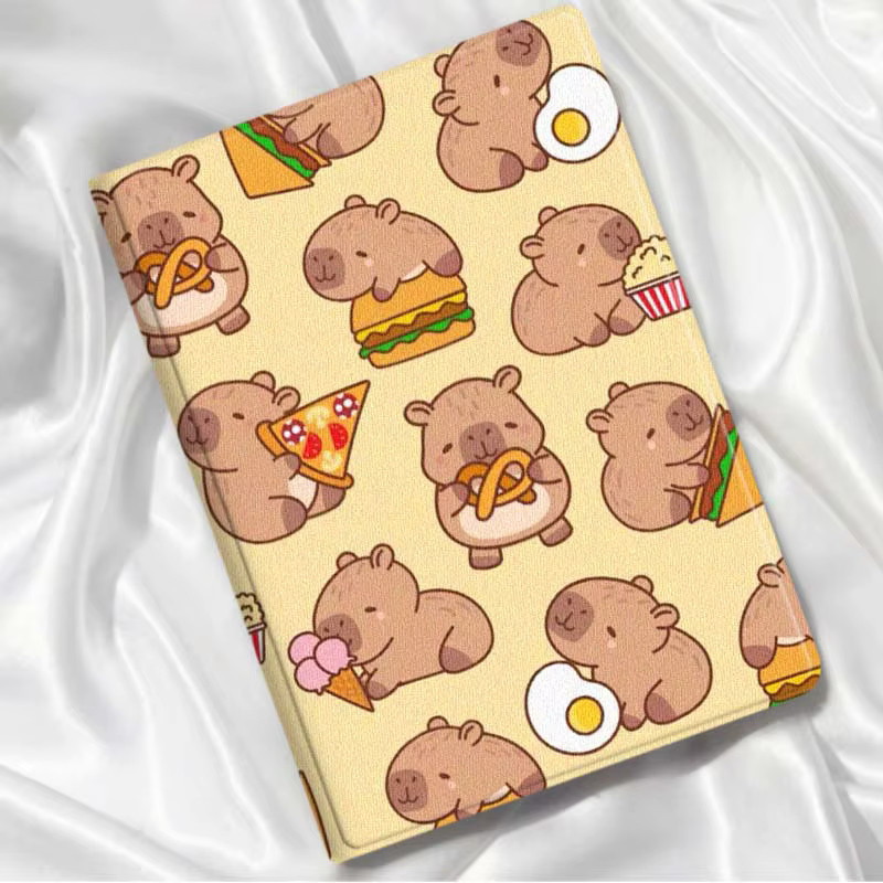 Cartoon Capybara Schutzhülle für Xiaomi Redmi Pad Pro Max Ultra und Mi Pad Modelle in Multicolour - Bild 2