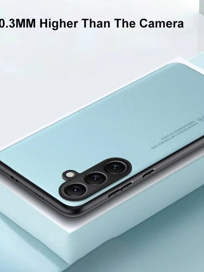 Luxuriöse Handyhülle aus PU-Leder für Samsung Galaxy S26 Ultra, S26 Plus und weitere Modelle in Lila - Bild 3