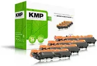 KMP Toner-Kartuschen Set kompatibel mit Brother TN-242, 4er-Pack (Schwarz, Cyan, Magenta, Gelb) für Laserdrucker - Bild 1