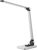 Hansa LED Tischleuchte Breeze, dimmbar, Silber, B/T/H: 43,0 x 18,0 x 8,0 cm - Bild 1
