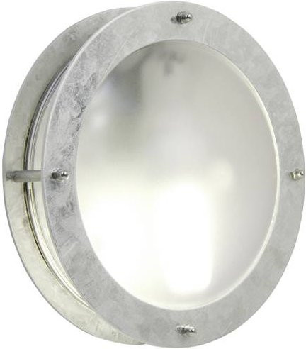 Nordlux Malte Außenwandleuchte aus verzinktem Stahl in Silber mit E27 Fassung - Bild 1