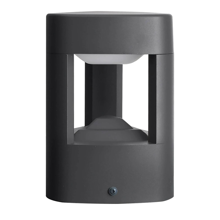 Lucande LED Außenleuchte Pirron Pollerleuchte aus Aluminium in Schwarz, IP54 spritzwassergeschützt - Bild 2