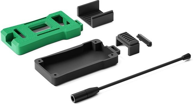 ABZW Meshtastic Kit für Heltec WIFI LoRa 32 V4 mit Meshcore ESP32-S3 SX1262 Entwicklungsboard und Gehäuse in Grün - Bild 1
