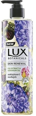 Lux Botanicals Skin Renewal Duschgel, 450 ml, Damen, Geranienöl & Feigenextrakt - Bild 1