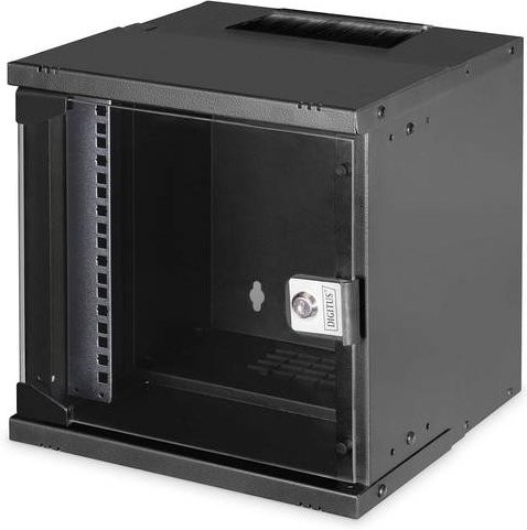 Digitus DN-49101 Wandgehäuse 10 Zoll 6 HE Schwarz (RAL 9005) - Bild 1