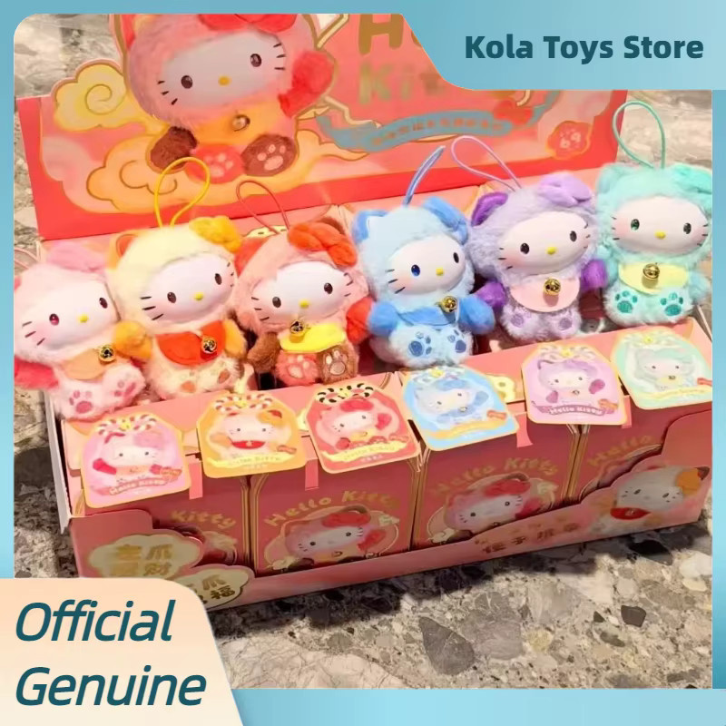 Sanrio Hello Kitty Meow Blessing Blind Box, Mini Vinyl Plüsch, Schlüsselanhänger - Bild 1
