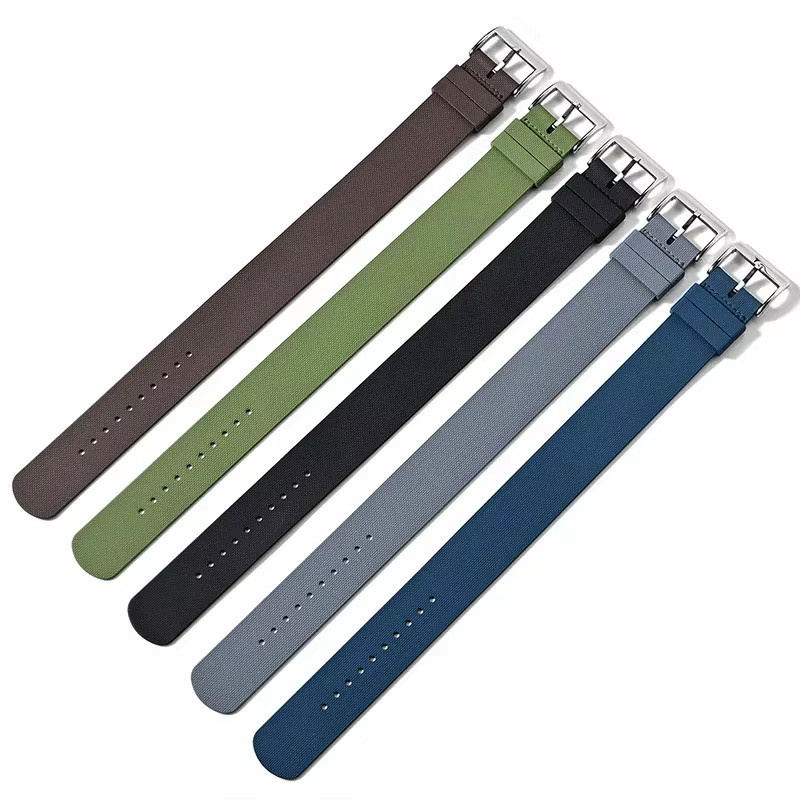 strapfreak Uhrenarmband Kautschuk, Herren - Bild 2
