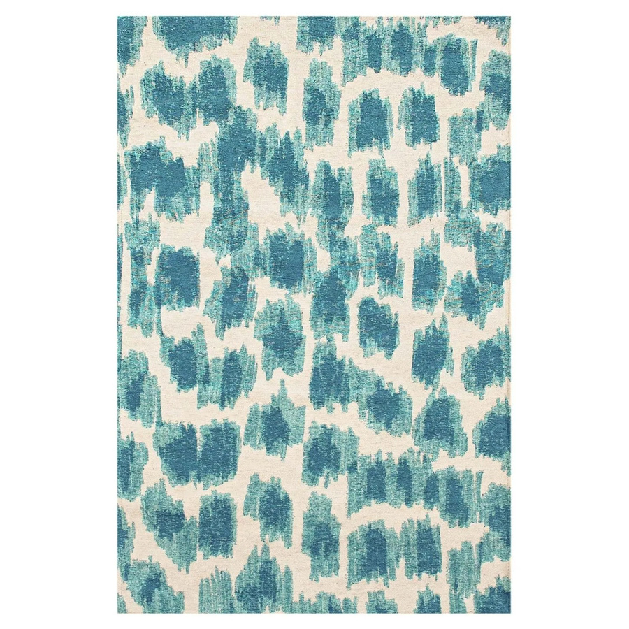 Lola&Moi Teppich Ikat Summer Blue Blau B: 200 cm, T: 280 cm - Bild 2