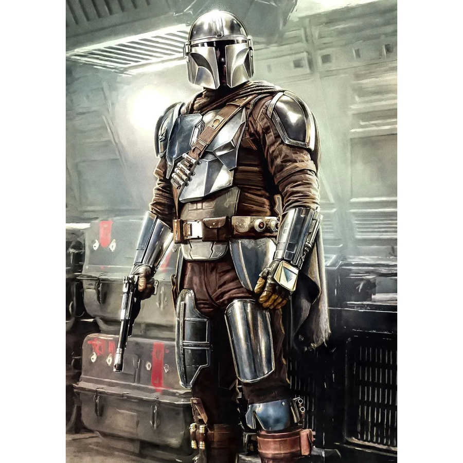 Disney Fototapete Star Wars Grau und Braun Vlies B: 200 cm, H: 280 cm - Bild 2