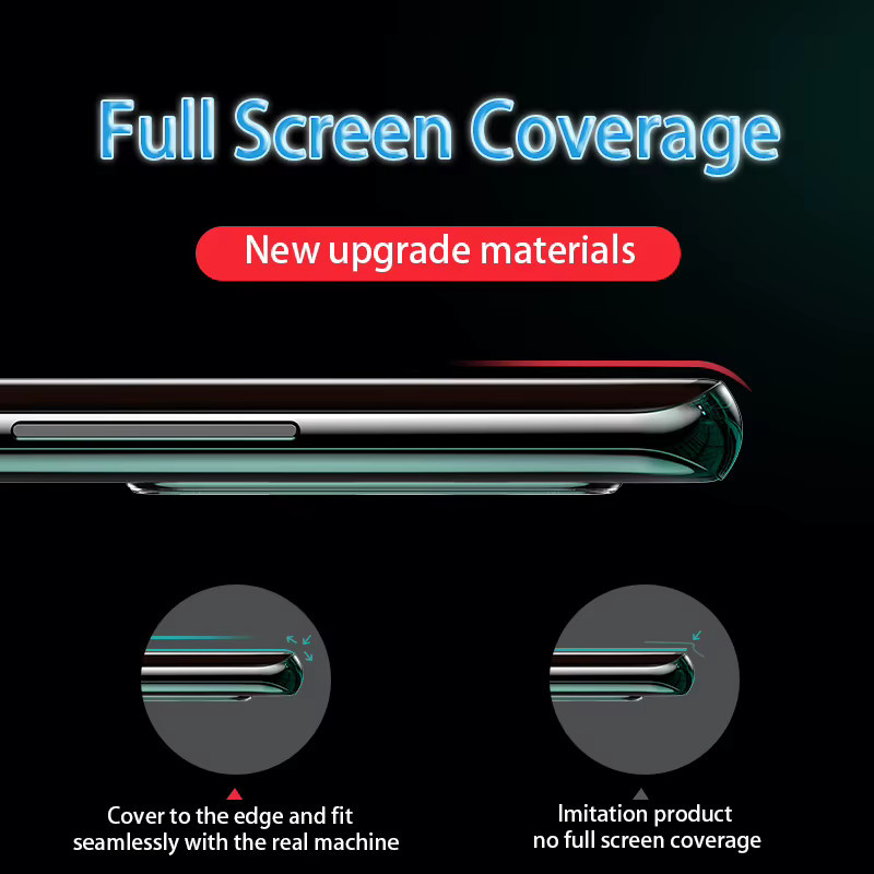 8er Pack Hydrogel Displayschutzfolien für Samsung Galaxy S25 S24 S23 S22 S21 S20 Ultra sowie A35 A54 A36 A15 A26 5G in Transparent - Bild 5