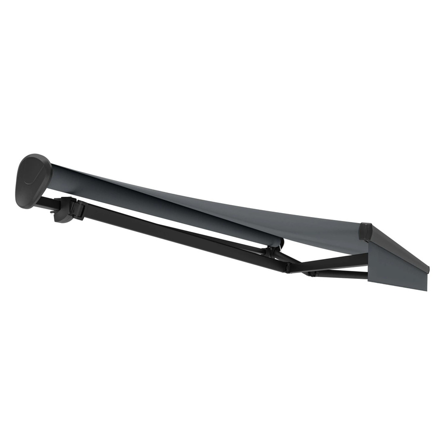 Gelenkarmmarkise Ebro mit Motor in Anthrazit Dunkelgrau B: 300 cm, A: 200 cm - Bild 2