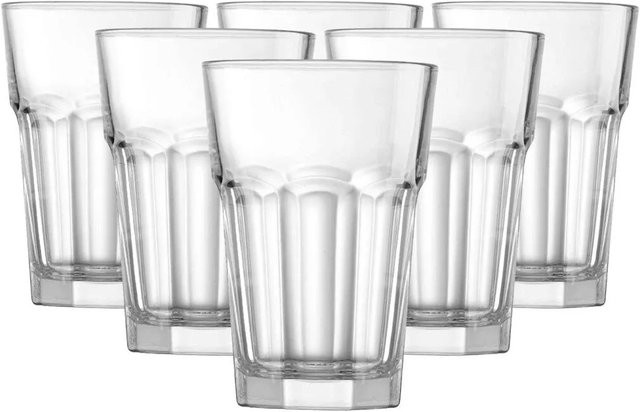 Ritzenhoff & Breker Riad Tumbler Longdrinkgläser transparent 6er Set 420 ml - Bild 1