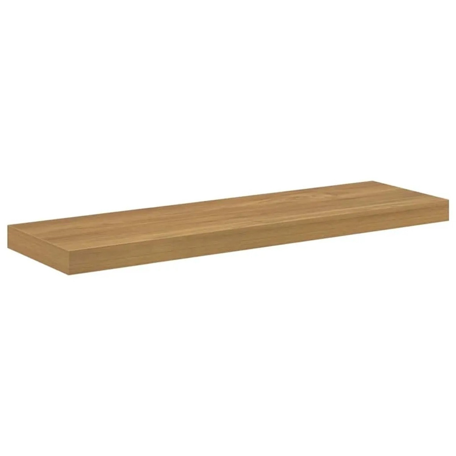vidaXL Wandregal Wandmontiert Braun aus Holzwerkstoff B: 80 cm, T: 23,5 cm, H: 4 cm - Bild 2