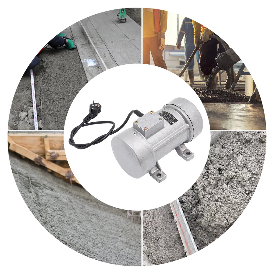 Elektrischer Betonrüttler 550 W mit 2840 U/min in Grau und Silber - Bild 3