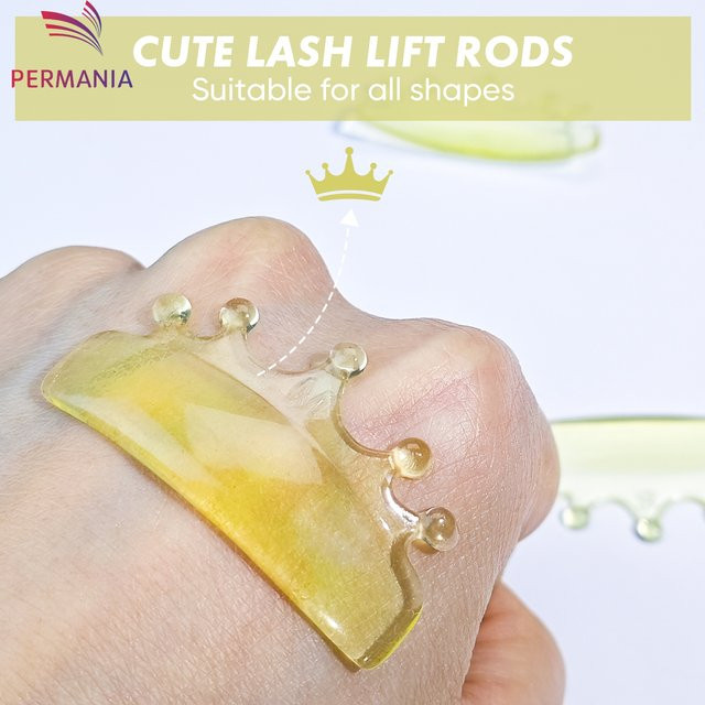 PERMANIA Silikon-Wimpernperm-Pads, selbstklebend - Bild 1