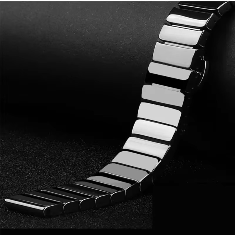 KOSPET Uhrenarmband Keramik, 22 mm, Schwarz, Unisex - Bild 5