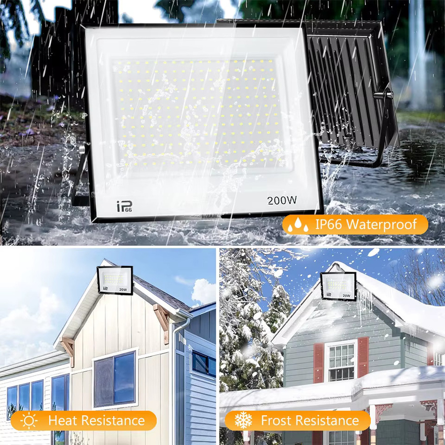 Wasserdichter LED Außenfluter IP66 für Garten und Werbetafeln in Schwarz oder Weiß - Bild 3
