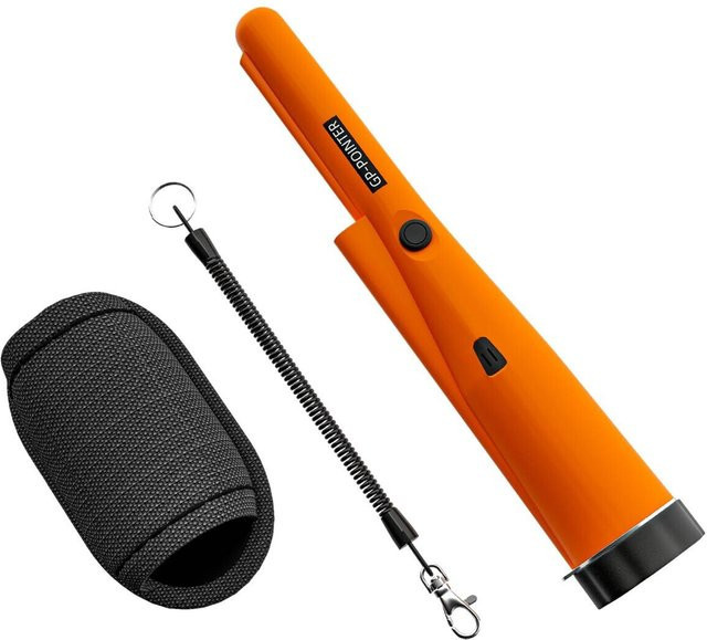 Outsunny Metalldetektor in Orange - Bild 1