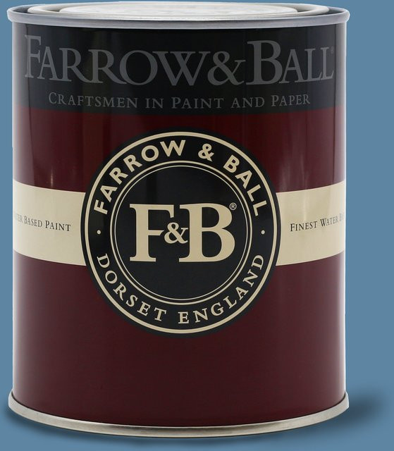 Farrow & Ball Modern Emulsion Archiv Colour Belvedere Blue 215, 2,5 l - Bild 1