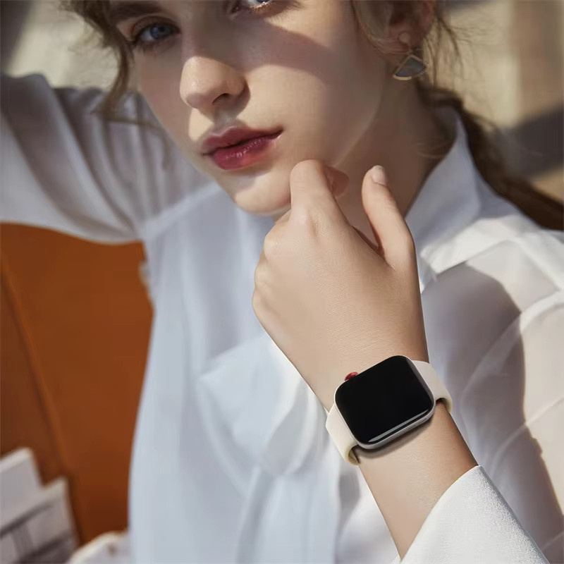 RWBANDS Uhrenarmband Silikon, Weiß, Unisex, für Huawei Watch Fit 3 - Bild 2