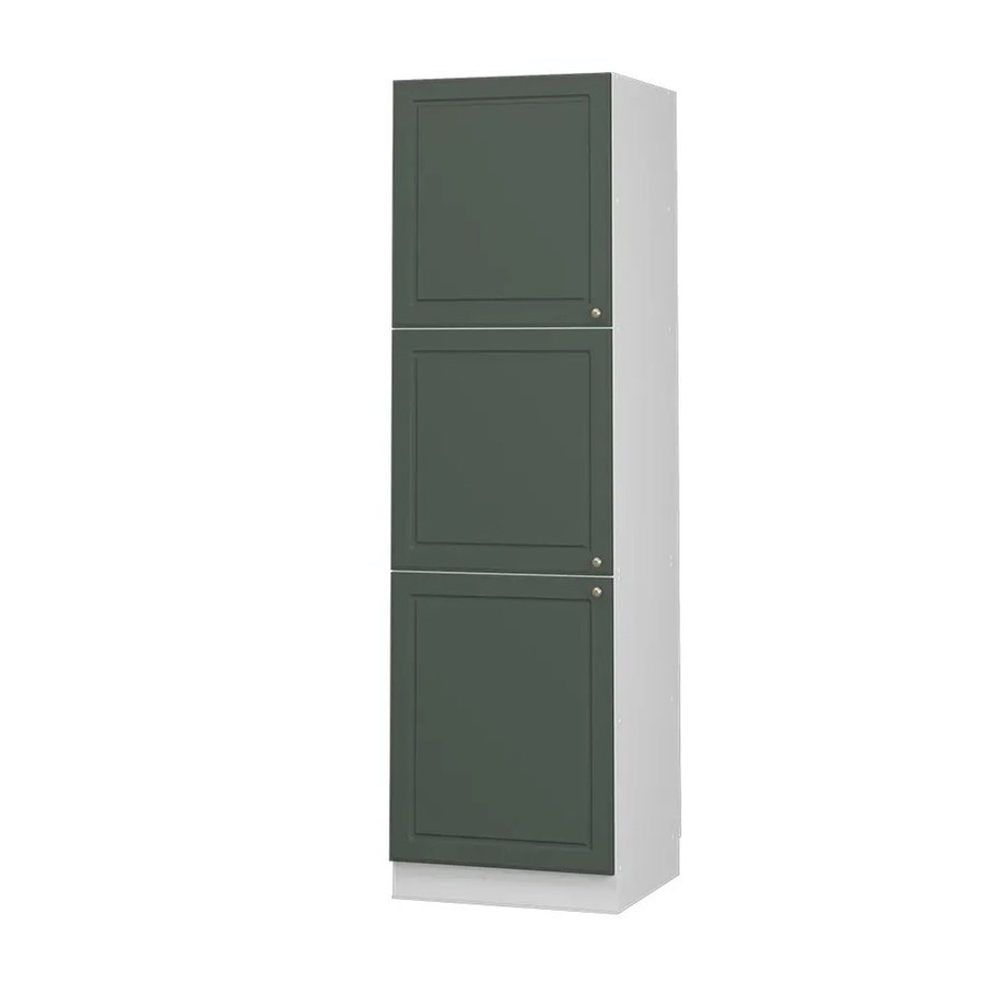 Vicco Herdumbauschrank Fame-Line im Landhausstil, Farbe Grün-Gold-Weiß, B/T/H: 60 x 61,13 x 206 cm - Bild 2