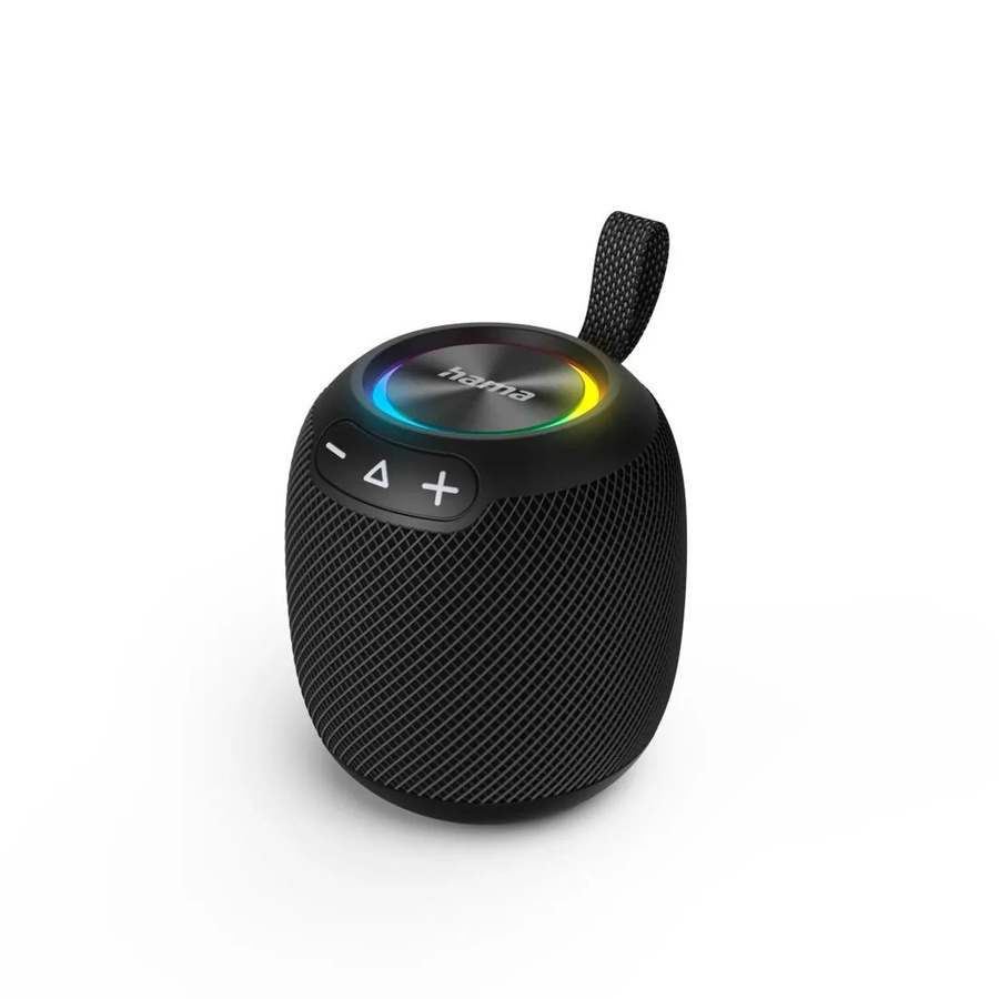 Hama Bluetooth-Lautsprecher Bomb 3.0 wasserdicht IPX7 mit LED 16 W in Schwarz - Bild 2