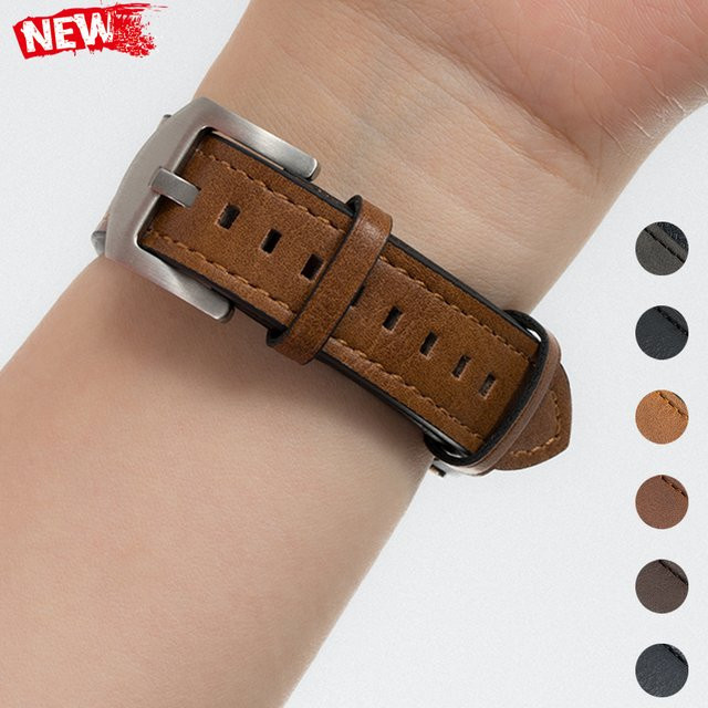 FancyWrist Uhrenarmband Leder, Samsung Galaxy Watch Fit 3 - Bild 1