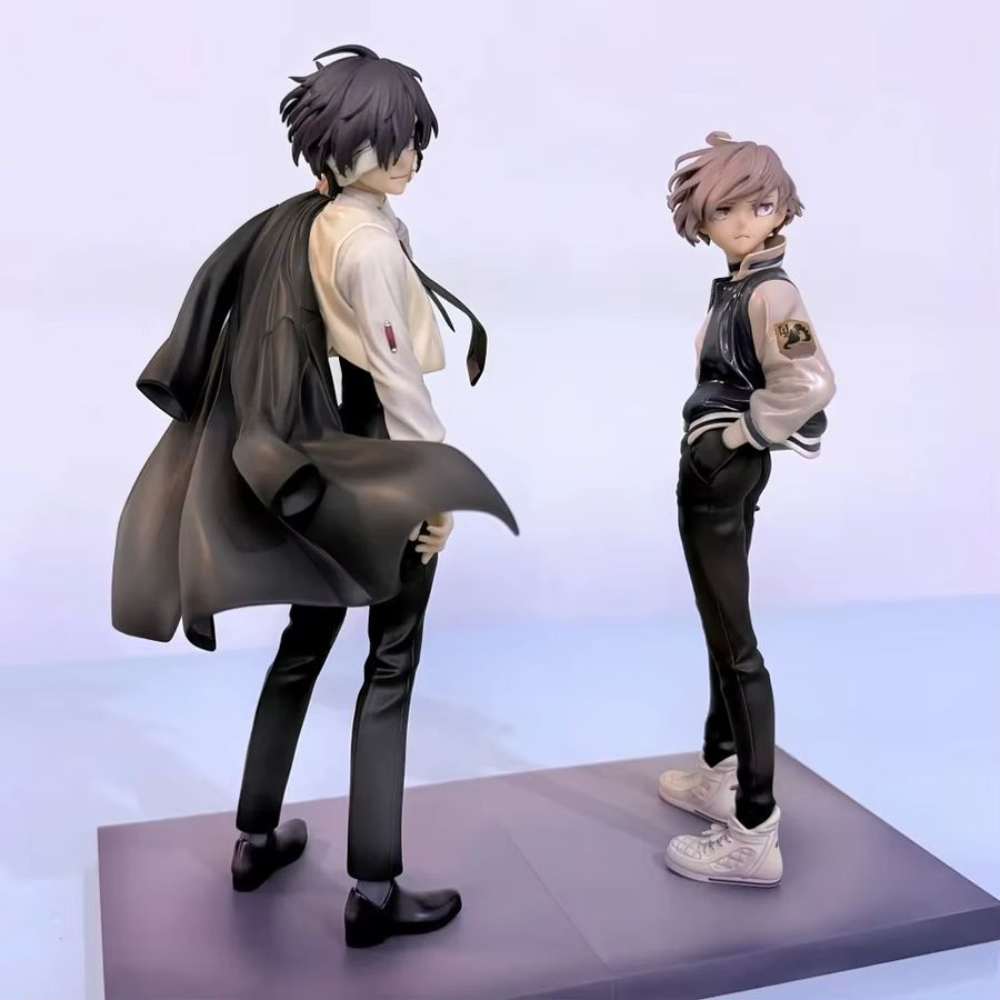 Bandai Bungou Stray Dogs Anime Figur Dazai Osamu und Nakahara Chuuya aus PVC, Multicolor, Höhe: 22 cm - Bild 2