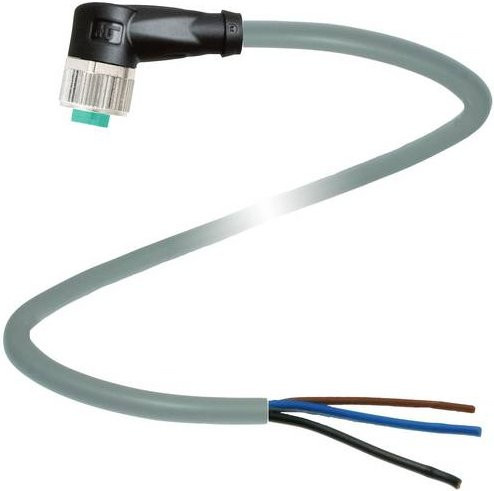 Pepperl+Fuchs 126974 Sensor-Aktor-Steckverbinder konfektioniert, 3-polig, grau, 15 m - Bild 1