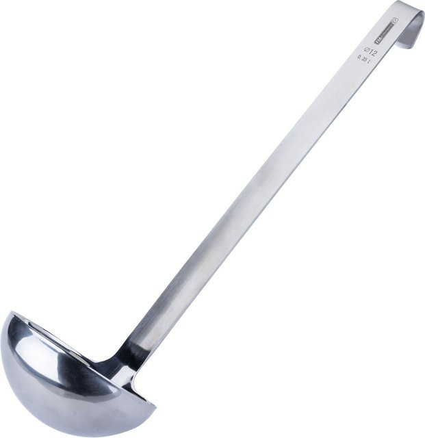 FMprofessional Profi-Schöpflöffel aus Edelstahl in Silber, Länge: 46 cm - Bild 1