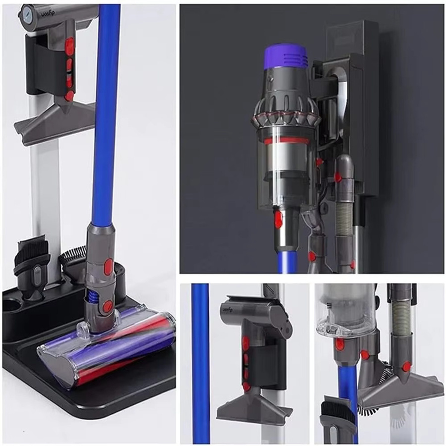 Satuo S1 Staubsaugerständer für Dyson V11 SV12 V15 V7 V8 SV10, freistehende Halterung Dockingstation in Schwarz - Bild 3