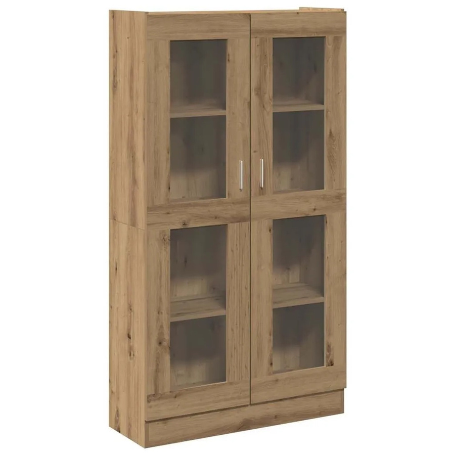 vidaXL Highboard Artisan-Eiche in Braun, B/T/H: 82,5 x 30,5 x 150 cm - Bild 2