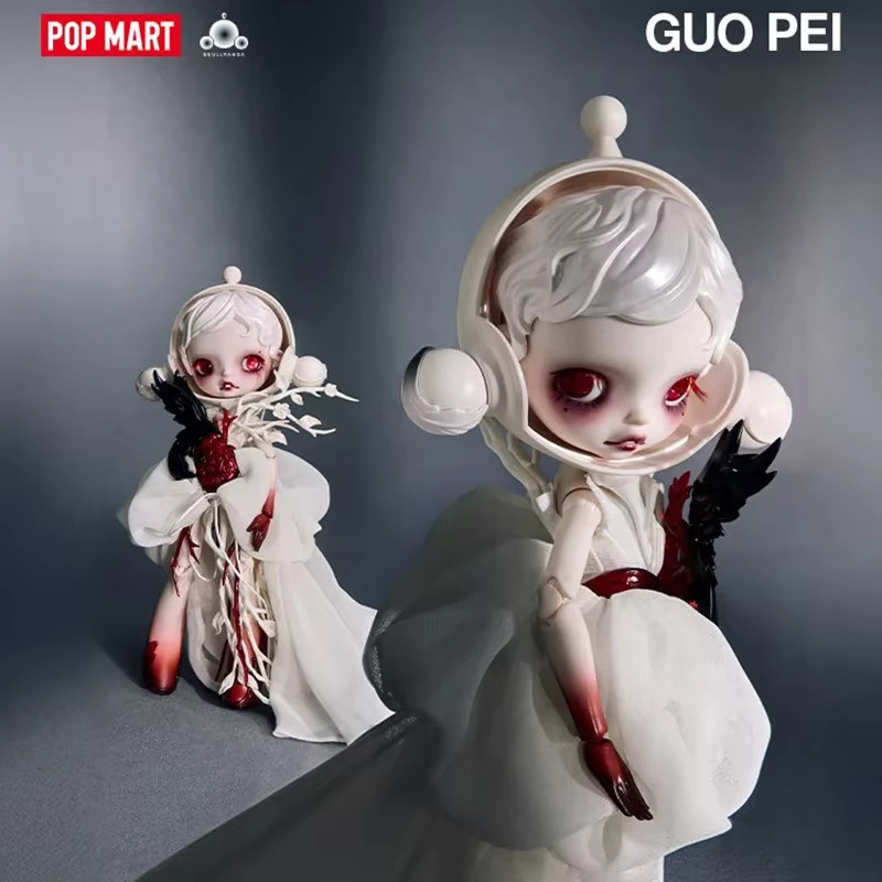 POPMART SKULLPANDA x GUO PEI Anime Actionfigur Blindbox, Überraschungstüte - Bild 2