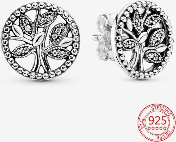 Ohrstecker 925 Silber, Zirkonia, Damen - Bild 1