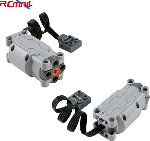 wishiot MOC Power Funktionen L Motor 88003, Gebäude Block, 2-teiliges Set - Bild 1