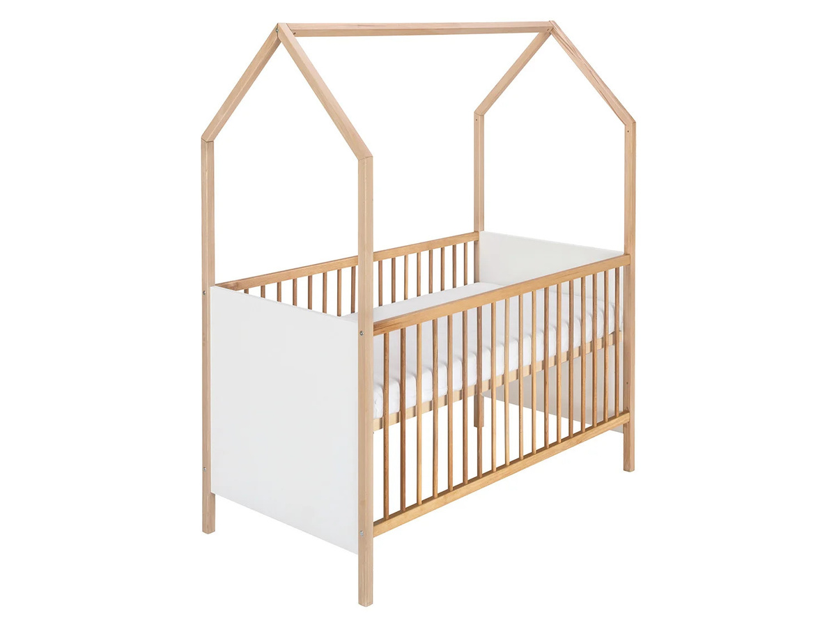 SCHARDT Kinderzimmerset Venice in Weiß/Natur aus Massivholz Buche - Bild 1
