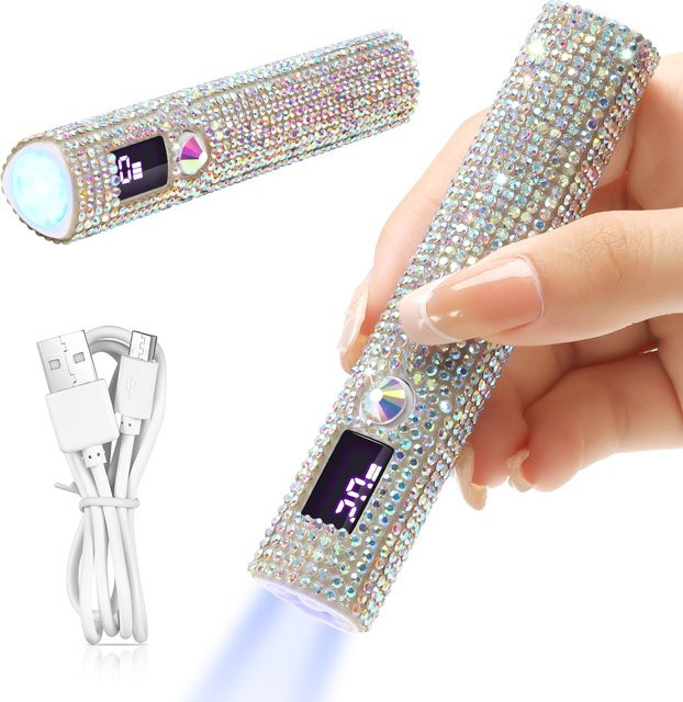 DianaBeauty Hand-Nageltrockner-Lampe, UV/LED, Pink - Bild 1
