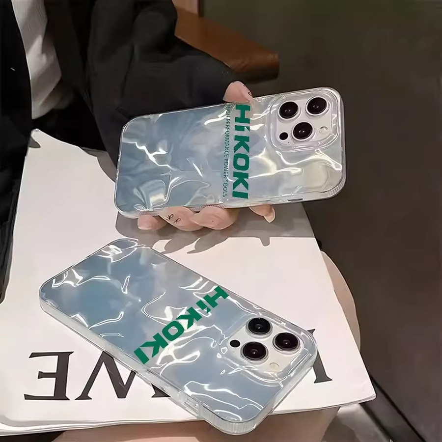 HiKOKI Luxus Handyhülle für iPhone 11 bis 16 Pro Max Plus matt versilbert mehrfarbig - Bild 2