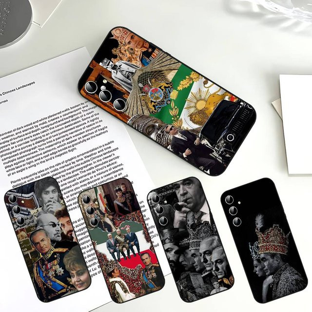 Handyhülle Mohammad Reza Pahlavi für Samsung Galaxy S21 S22 S23 S24 S25 S26 Ultra FE Plus 5G A52S Soft Cover Multicolor - Bild 1