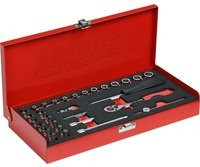Gedore RED Steckschlüsselsatz 1/4 Zoll 32-teilig 4-13mm - Bild 1