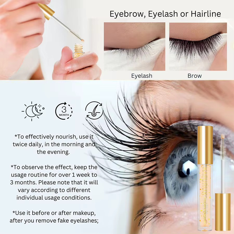 KAFURUX Wimpern- und Augenbrauen-Serum, Unisex - Bild 3