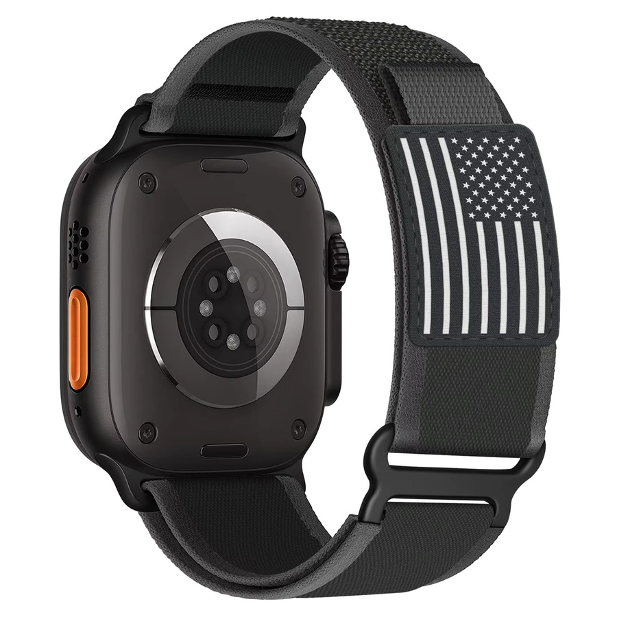 Apple Uhrenarmband Trail Loop, Nylon, Schwarz, Unisex - Bild 4
