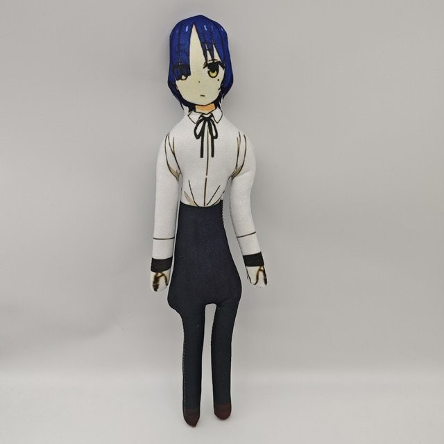 Yiran toy Bocchi The Rock! Nijika Ijichi Ryo Yamada Plüschpuppe, positionierbar, 28cm - Bild 1